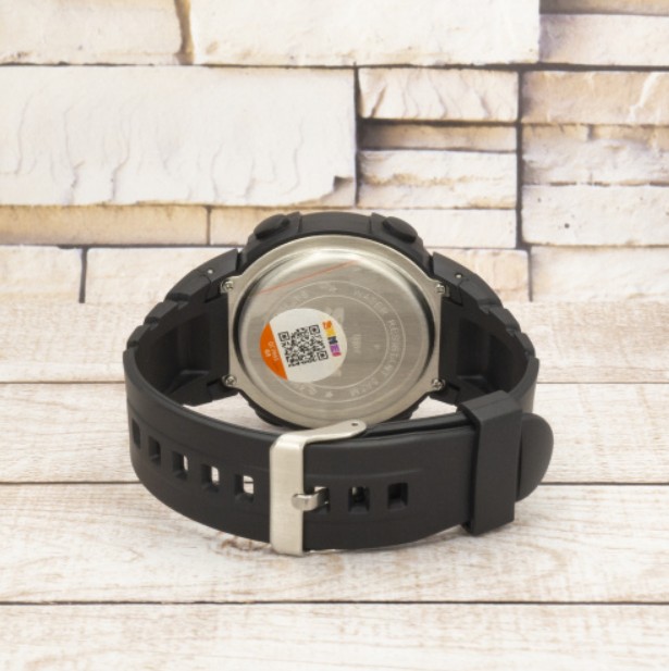 Часы мужские тактические Skmei 1231BK All Black Smart Watch + Compass Фото 4